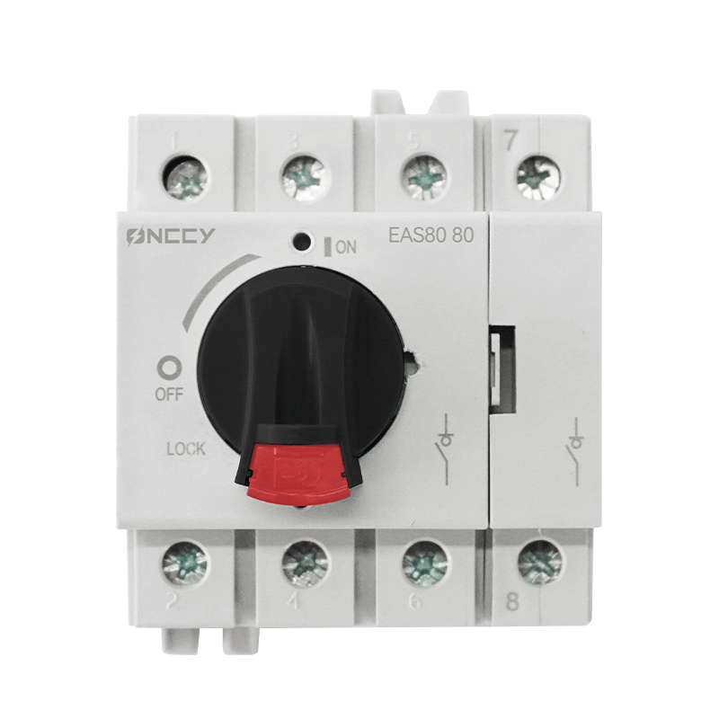 AC 隔离开关 导轨 Mounting 可锁 80A 125A 3P 4P 800VAC