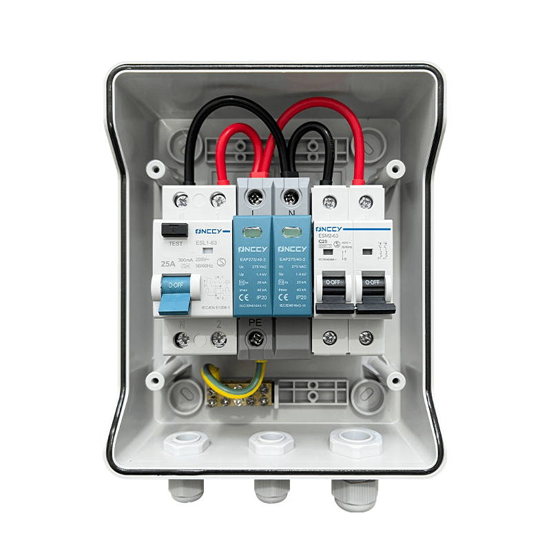 单相 5-6kW AC 配电箱 230VAC 32A 3