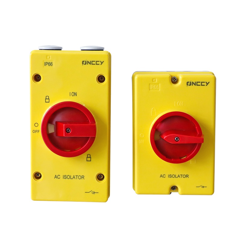 AC Enclosed 隔离开关 690V 3P 4P 20A 40A 2