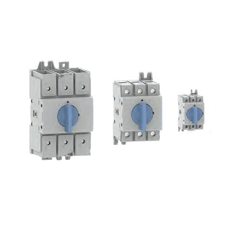 AC 隔离开关 导轨 Installation 800V 40A 80A 125A 3P 4P