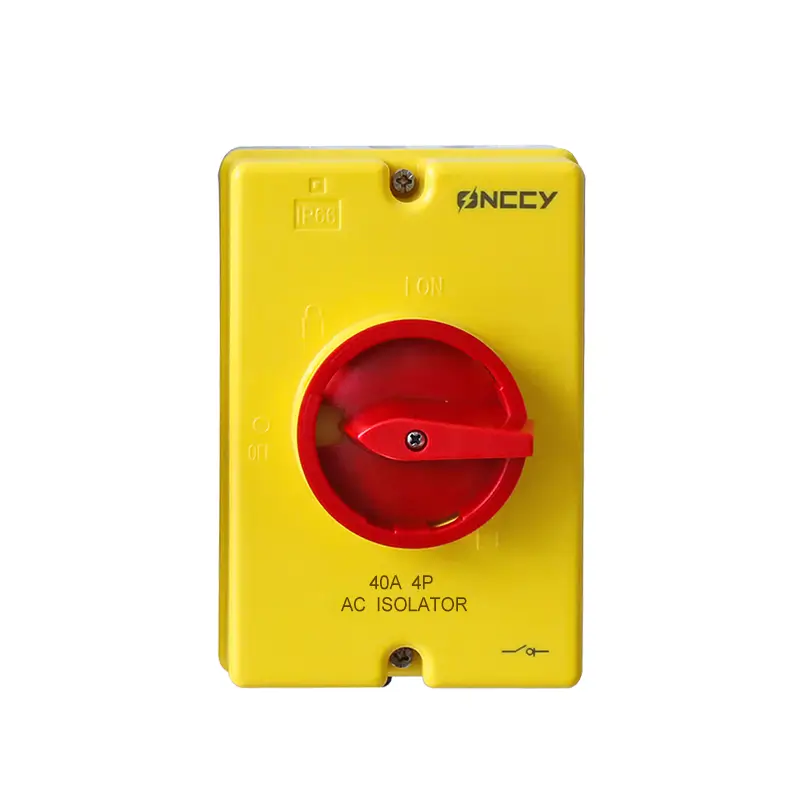 40A 4P 690V IP66 AC 旋转隔离开关