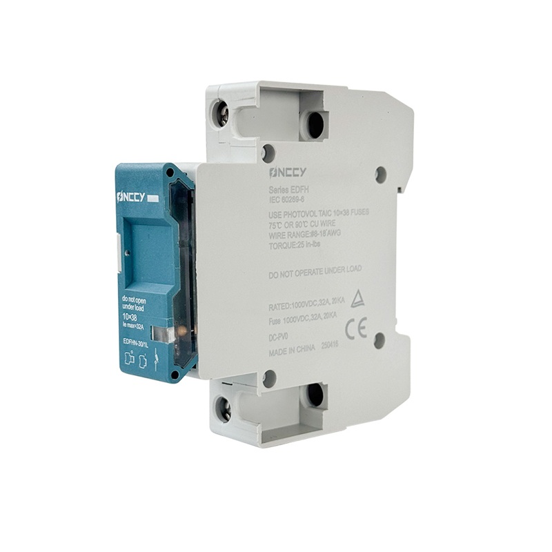 1000V 32A 10x38mm 1P 光伏 熔断器座 带指示灯 3