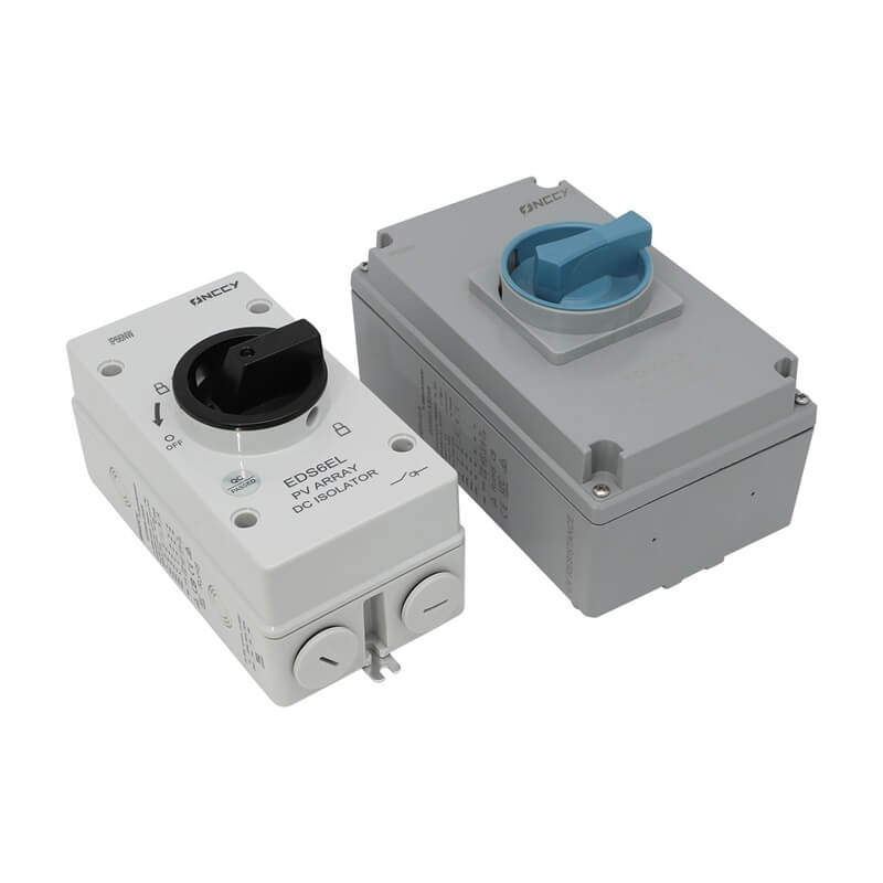 63A 1600V IP66 防水 外壳 DC 隔离开关 2