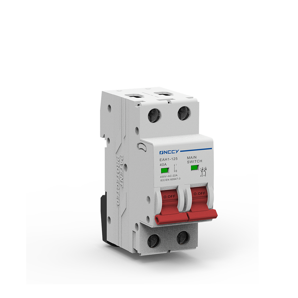 AC 隔离开关 Double Pole 2P 3P 4P 80A 125A 500V 2