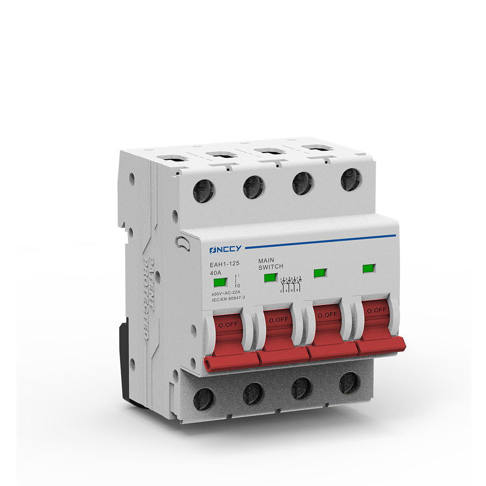 AC 隔离开关 Double Pole 2P 3P 4P 80A 125A 500V 4