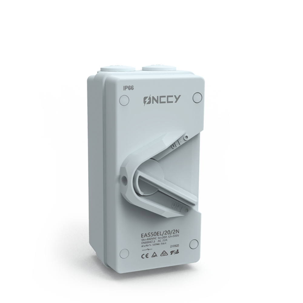 防水 AC 隔离开关 500V 2P 3P 4P 20A 35A 63A