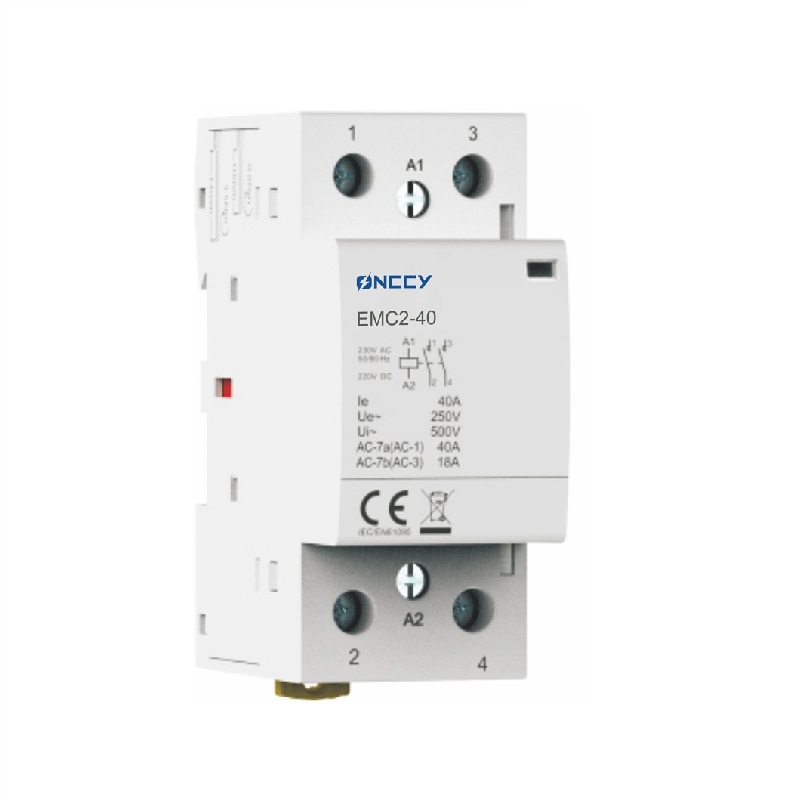 EMC2 3P 2,3modules 12V-230V 16A-63A AC/DC 模数化接触器
