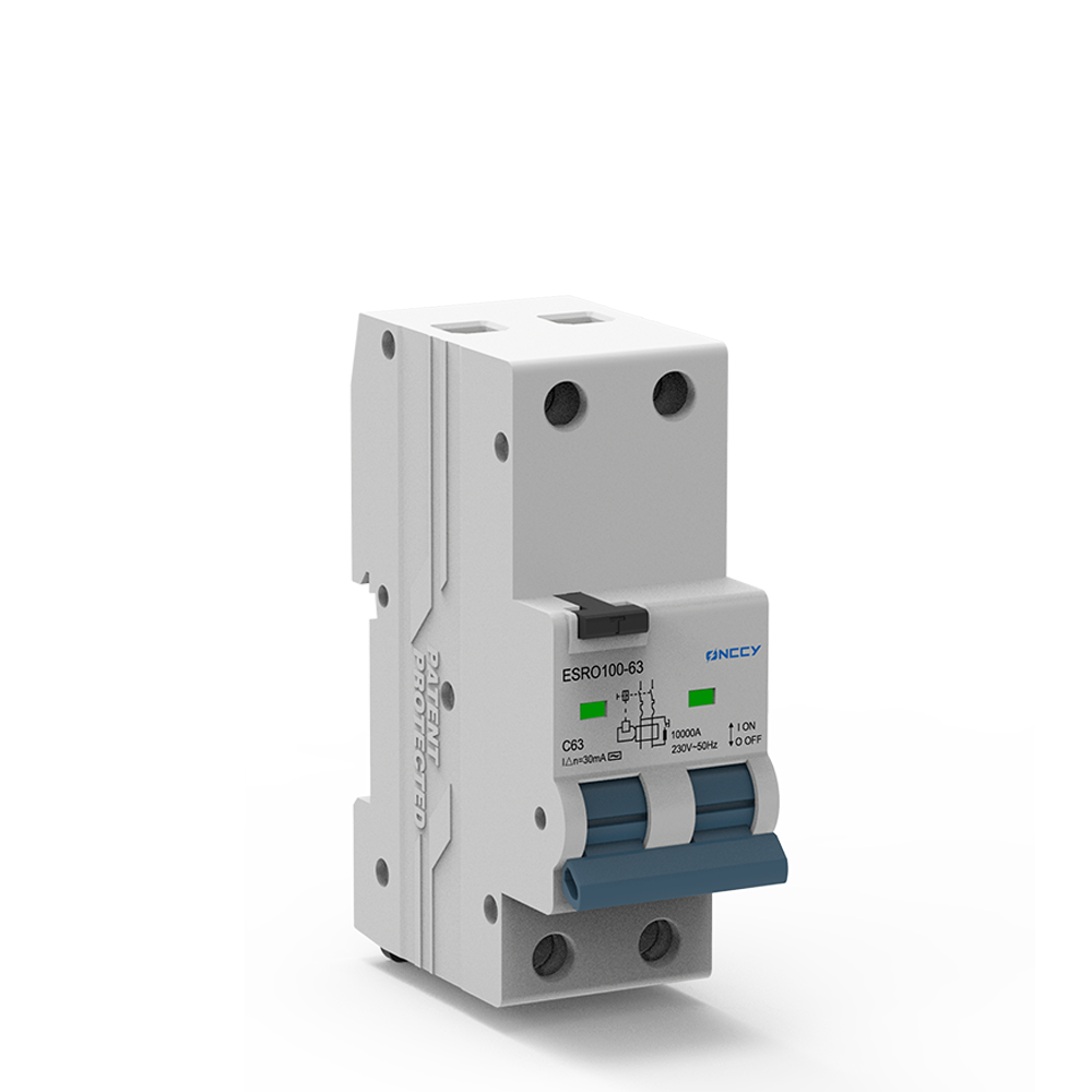 ESR100-63 剩余电流动作断路器 Residual Current AC Breaker with Overcurrent Protection