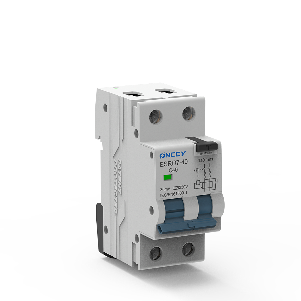 ESRO7-40 剩余电流动作断路器 Residual Current AC Breaker with Overcurrent Protection 500V