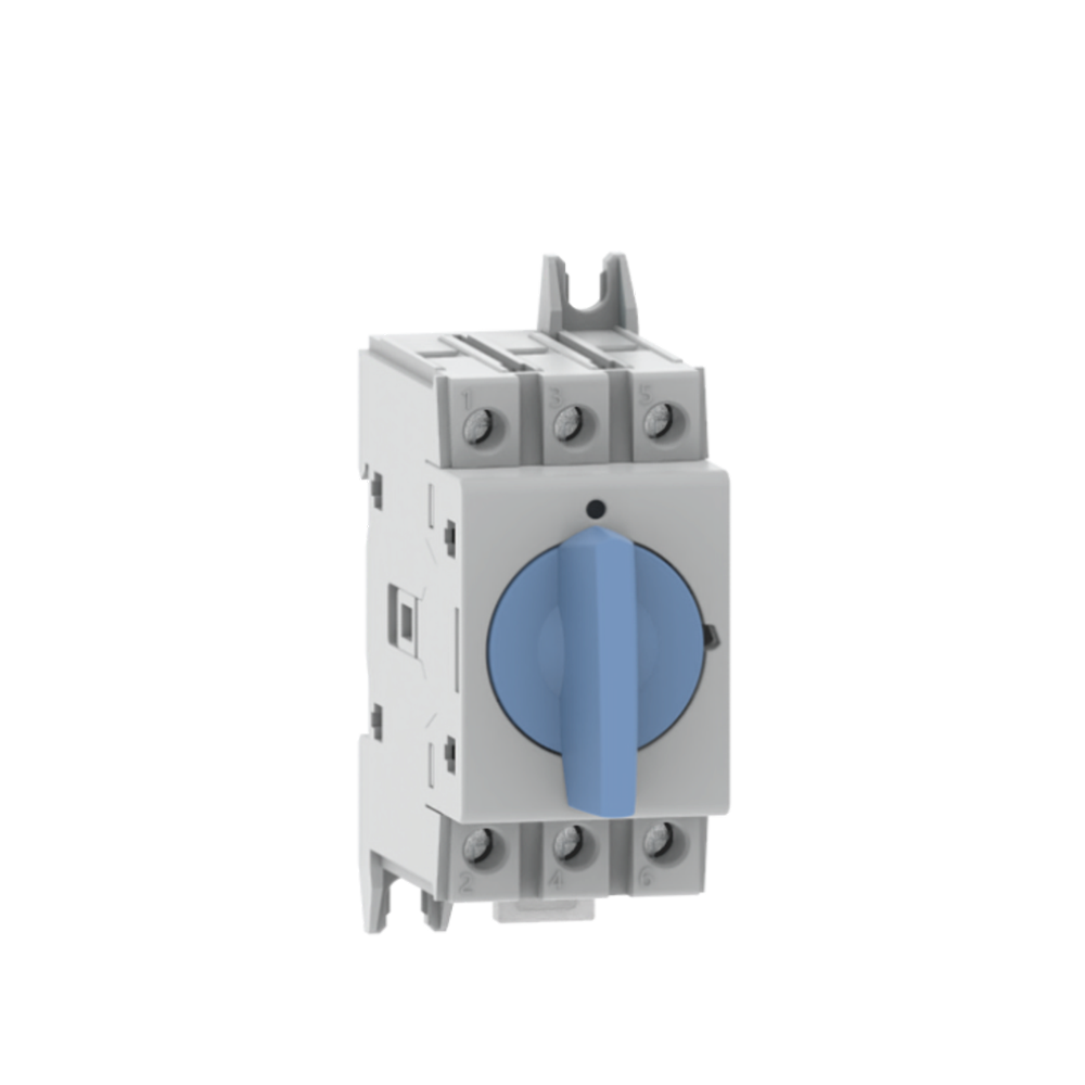 AC 隔离开关 导轨 Installation 800V 40A 80A 125A 3P 4P 2